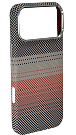 Накладка для i-Phone 17 Pro J-Case Carbon Fiber Sunset