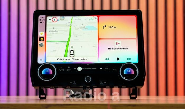 Магнитола для Toyota Land Cruiser Prado 150 2013-2023 - RDL-Prado-AC монитор 13.1" на Android 13, Быстрая, CarPlay, 4G SIM-слот
