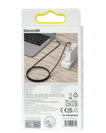 Кабель-зарядка Type-C на Type-C Baseus Cafule Metal 100W 1м CATJK-C01 черный