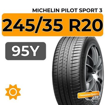 Michelin Pilot Sport 3 245/35 R20 95Y XL RunFlat