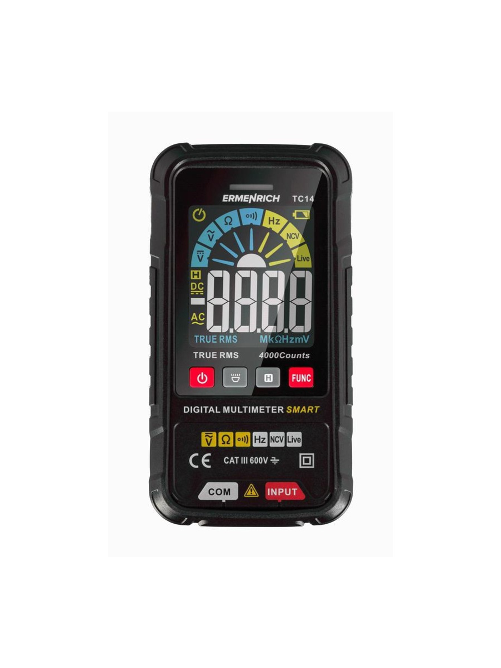 Мультиметр цифровой Zing TC14 Ermenrich 82981
