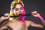 Черный кляп-кольцо 3,5см Lola Games Party Hard Modesty 1143-01lola