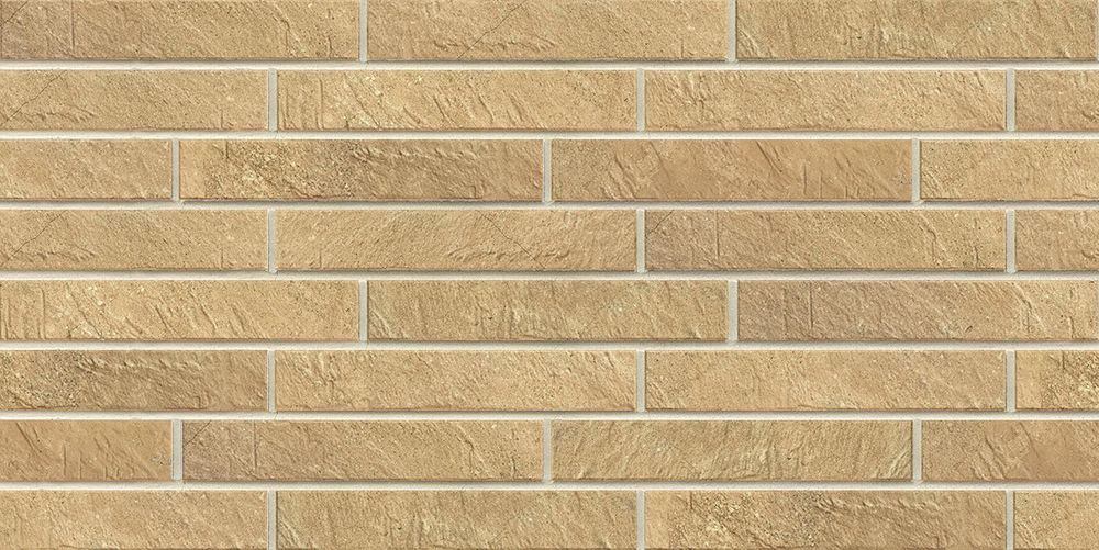 Paradyz Eremite Beige - Фасадная плитка структурная 397x65x11