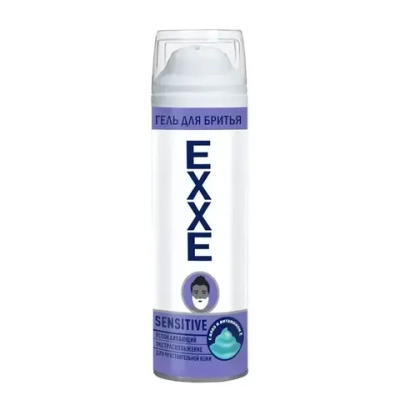 Гель для бритья 200мл EXXE SENSETIVE Для чувствительной кожи