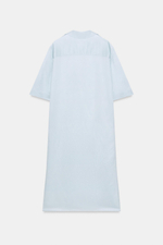 РУБАШКА-ТУНИКА ИЗ СМЕСОВОГО ЛЬНА — ZW COLLECTION — ZARA