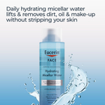 Eucerin, Face, увлажняющая мицеллярная вода, без отдушек, 400 мл (13,5 жидк. унц.)