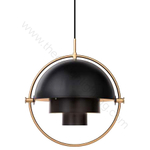 Pendant design lamp  Multi-Lite by Gubi (Black)