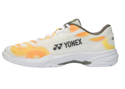 Мужские ботинки для бадминтона/сквоша Yonex Power Cushion Cascade Accel 2 - white/orange