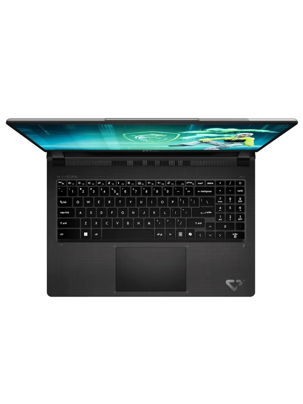 Ноутбук MSI Cyborg 15 C2WG-013XRU Intel Core 7 240H 2500MHz/15.6"/1920x1080/16GB/1024GB SSD/NVIDIA GeForce RTX 5070 8GBБез ОС(9S7-15T111-013)