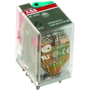 Реле промежуточное ENT1SVR405613R9100 CR-M220DC4L ABB 4Р 6 А катушка 220 В DC ( 1SVR405613R9100 )