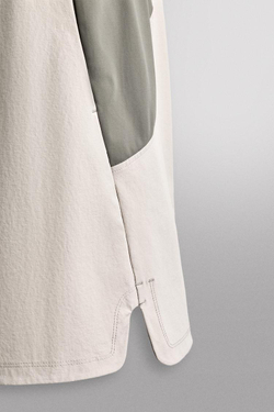 ZARA СПОРТИВНЫЕ ШОРТЫ 7”, СЕРЫЙ