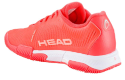 Женские Кроссовки теннисные Head Revolt Pro 4.0 Clay Women - coral/white