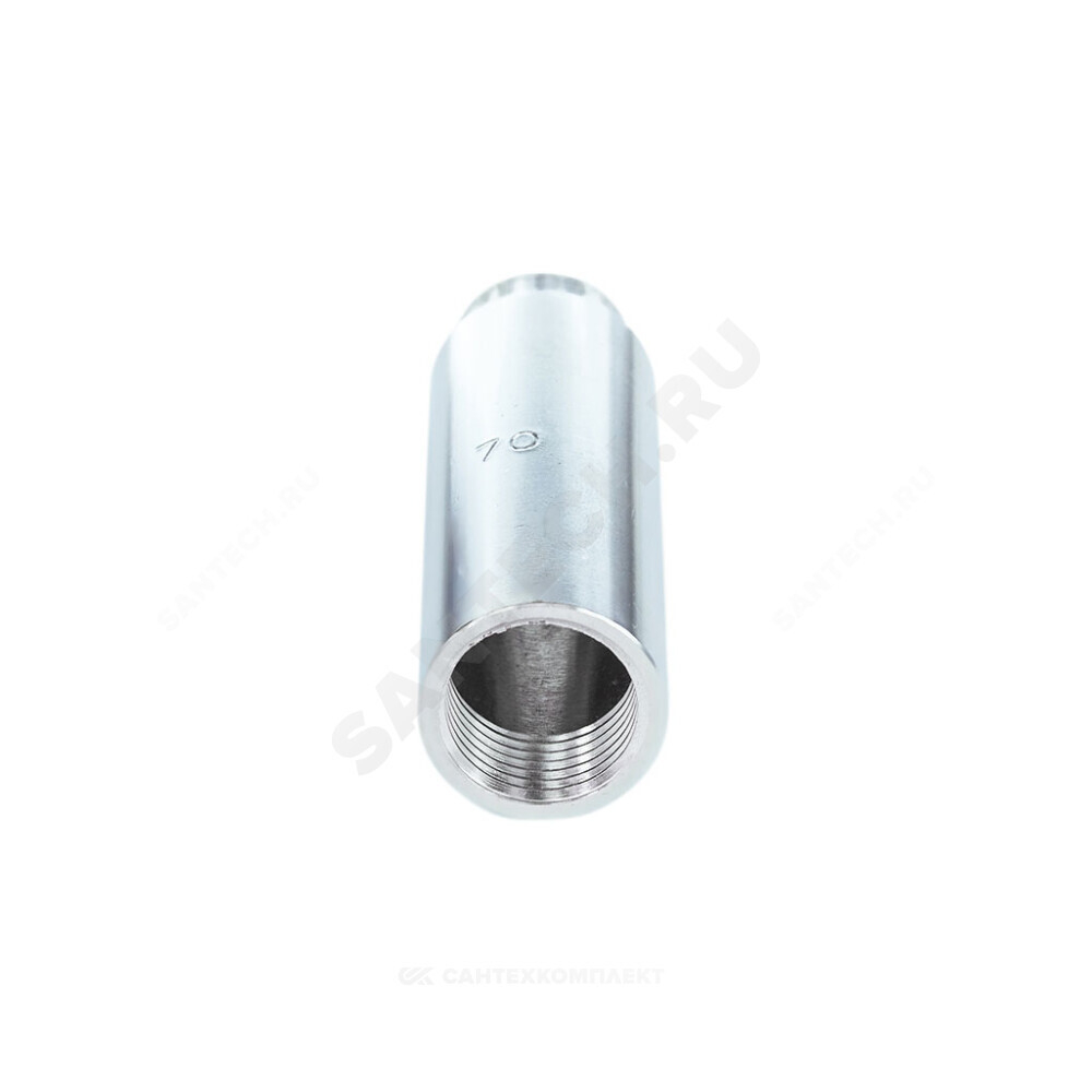 Удлинитель латунь хром Ду 15 (1/2") L=10мм ВР/НР 9031 Aquasfera 9031-01