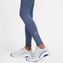 Женские теннисные брюки Nike Dri-Fit One MR Tight Women - Blue