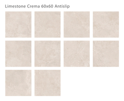 LIMESTONE CREMA 60x60 ANTISLIP