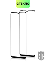 Набор стекол BROSCORP для Tecno Pop 6 Pro оптом (арт. TCN-POP6P-FSP-SET2)