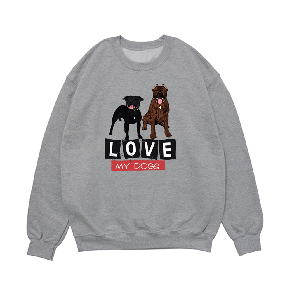 Свитшот "Стафф - LOVE"