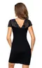 Miriam nightdress Black