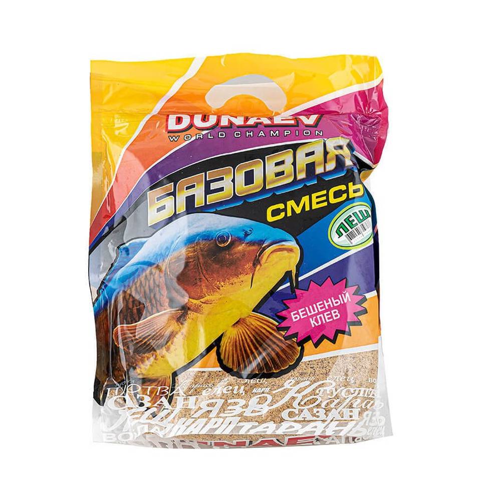 Прикормка "DUNAEV Базовая смесь" 2.5кг Лещ