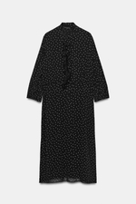 ПЛАТЬЕ В ГОРОШЕК С ВОЛАНАМИ — ZW COLLECTION — ZARA