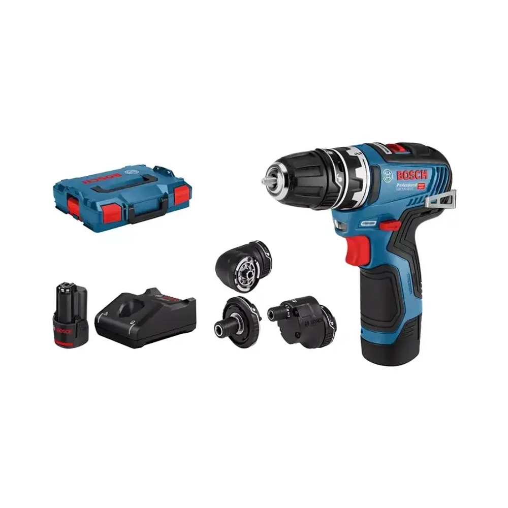 Аккумуляторный шуруповёрт GSR 12V-35 FC Full Set Professional BOSCH 06019H3000