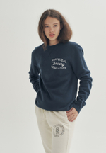 Свитшот Bowery NYC "Phisical Education" Mood Indigo