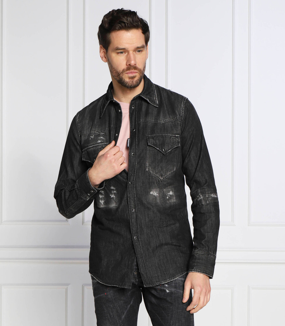 рубашка Dsquared2 - черный(S71DM0584 S30826)