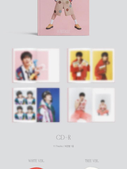 Альбом NAM WOO HYUN - WHITREE 1st Album RANDOM Version