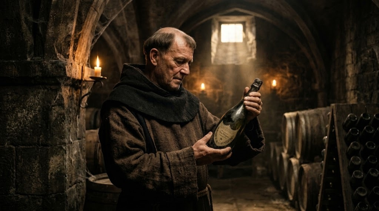 Как монах Пьер Периньон создал «Dom Perignon»