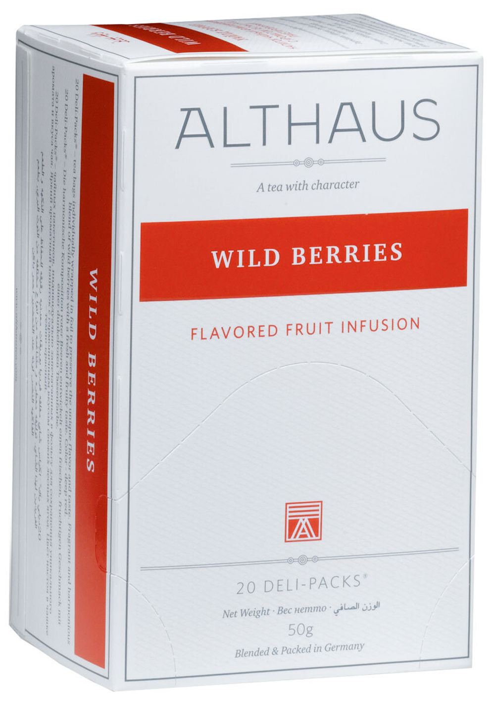 Althaus Wild Berries чай фруктовый в пакетиках, 20 шт