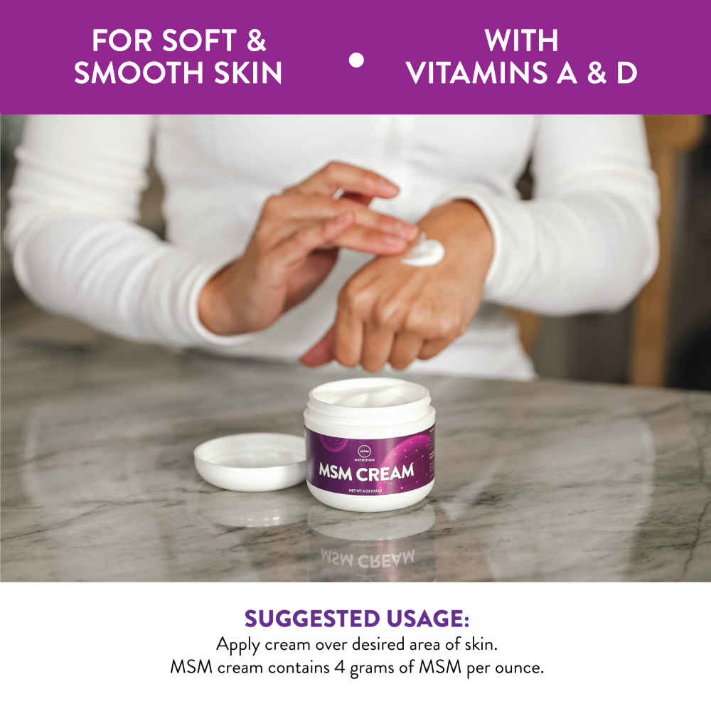 MRM Nutrition, крем с МСМ, 113 г (4 унции)