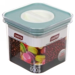 Банка для продуктов пластиковая 1200мл «Premium» 11*11*10см