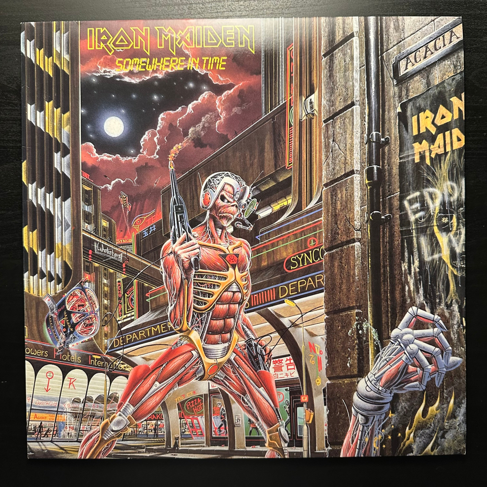 Iron Maiden - Somewhere In Time (Европа 1986г.)
