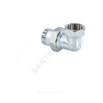 Соединитель латунь хром американка Ду 20 (3/4") угловой ВР/НР R19 Giacomini R19X004