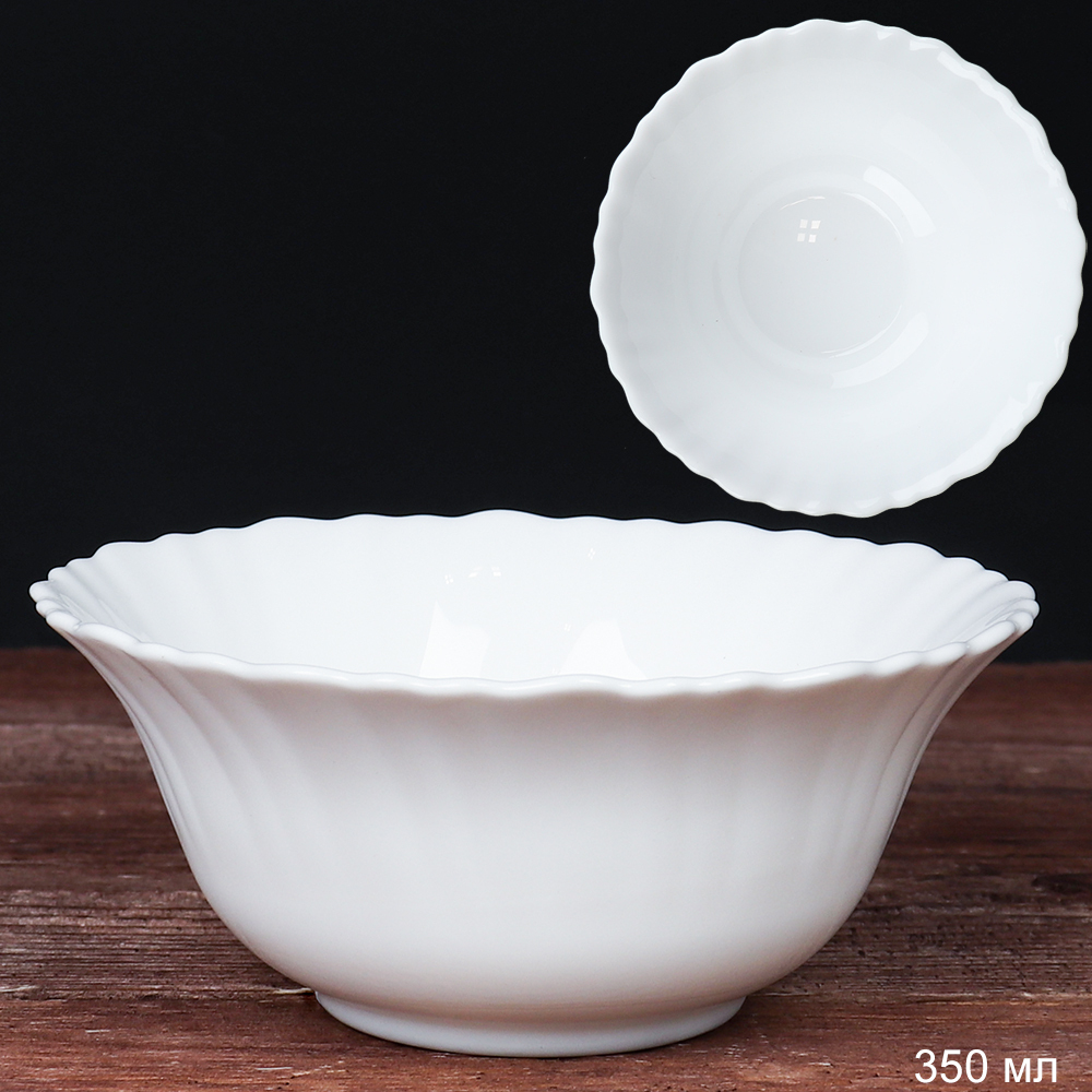 Салатник 350 мл 127 мм Белый /NHW50T (WHITE) /уп6/72/