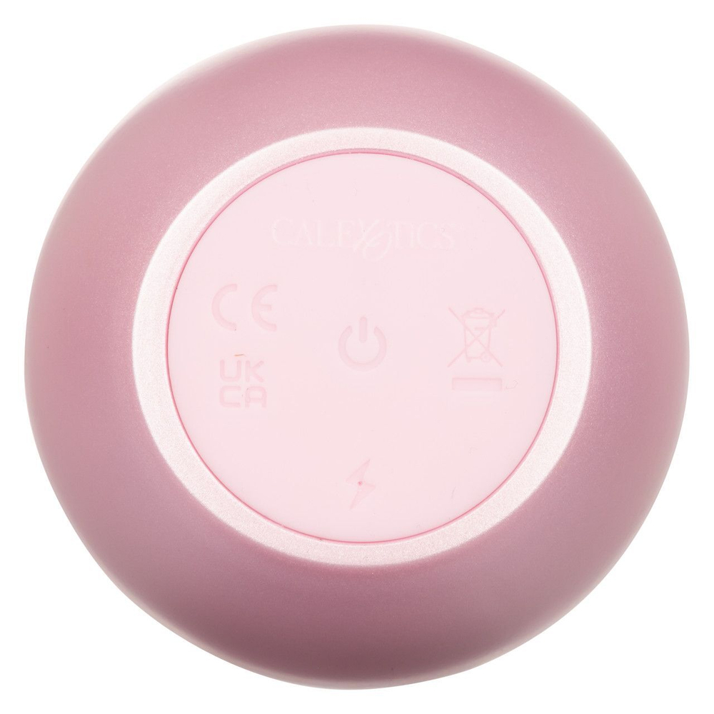 Розовый вибромассажер Opal Smooth Massager (Цвет: розовый)
