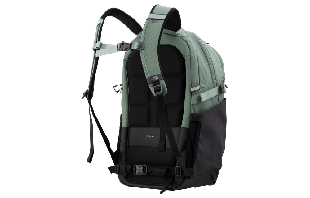 THE NORTH FACE 38.7L Comfortable Backpack Double Shoulder Outdoor Bag Recycled Nylon Green Unisex