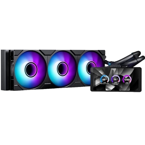Система водяного охлаждения Phanteks Glacier One 360M25 G2 6” LCD ARGB, черный (PH-GO360M25G2LCD_DBK01)