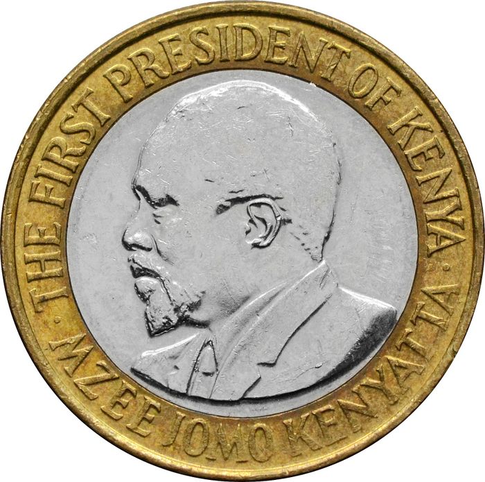 10 шиллингов 2010 Кения XF-AU