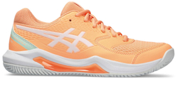 Женские  кросовки для Padel Asics Gel-Dedicate 8 Padel - bright sunstone/white