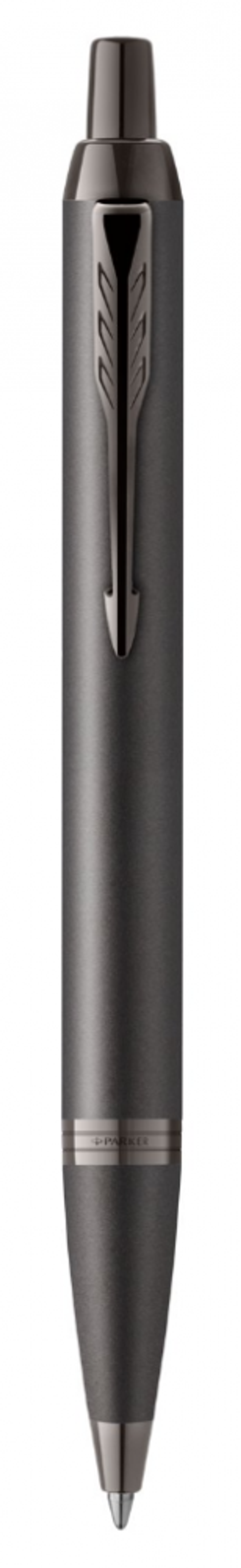 Шариковая ручка Parker IM Professionals Monochrome Titanium, стержень:M, цвет чернил: blue, в подарочной упаковке.