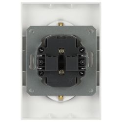 Розетка ЭРА Arktik 16-2107-04 без заземления двойная 2X2P 16А-250В шампань | Эра Arktik