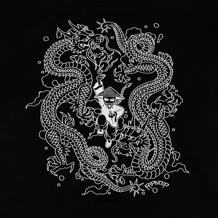 Толстовка мужская Ripndip Ryu Hoodie артикул:RND10204 - купить в магазине Дайс