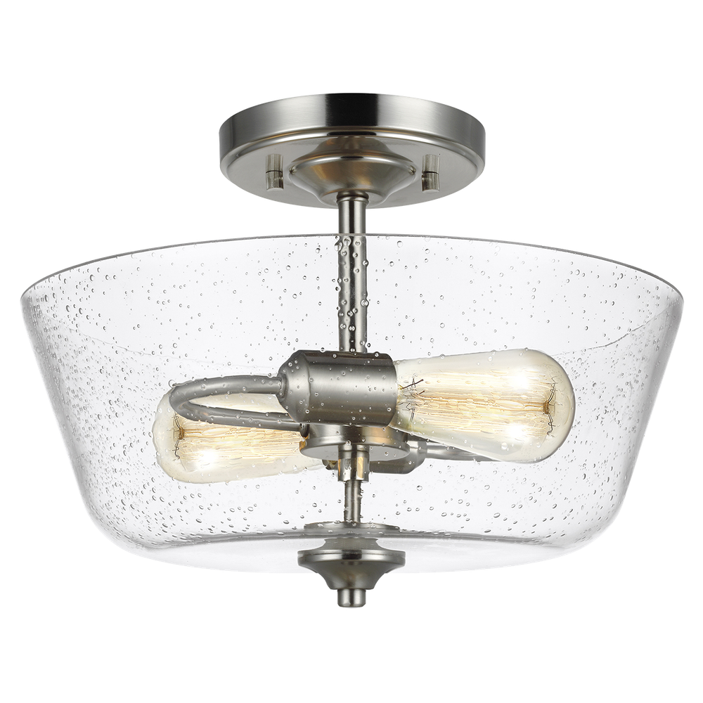 Потолочный светильник Visual Comfort Belton Two Light Ceiling Semi-Flush Mount