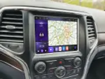 Магнитола для Jeep Grand Cherokee WK2 2013-2021 (взамен 8.4" экрана, оригинальный вид) - Kuberg KP-J8401 на Android 12, Быстрая, CarPlay, 4G SIM-слот