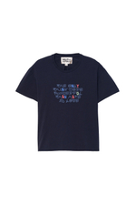 УКОРОЧЕННАЯ ФУТБОЛКА С НАДПИСЬЮ AMOR — ZARA