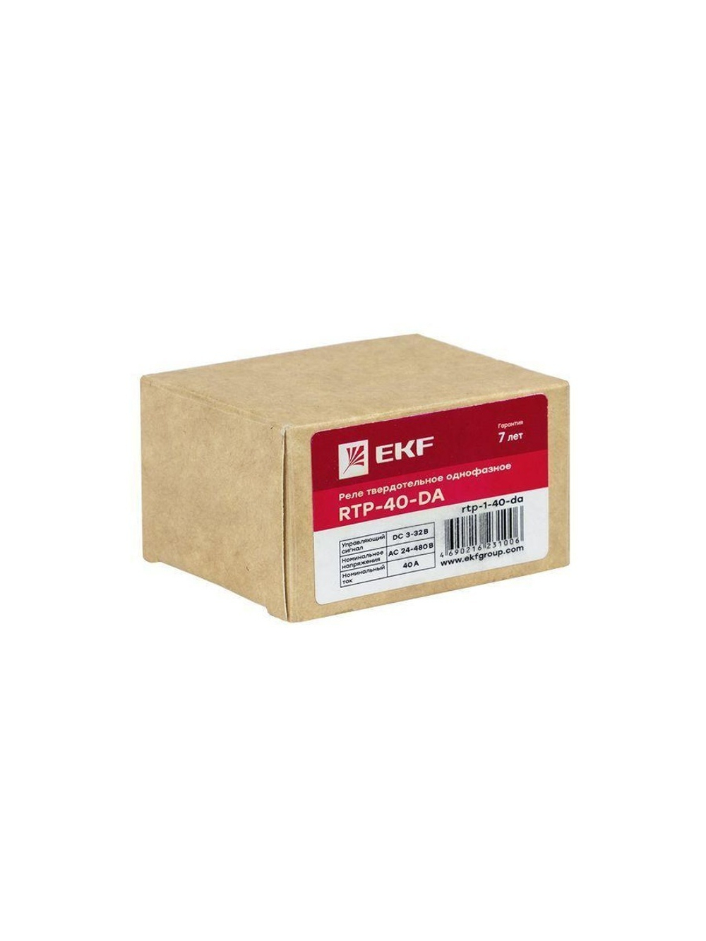 Реле твердотельное однофазное RTP-40-DA PROxima EKF rtp-1-40-da
