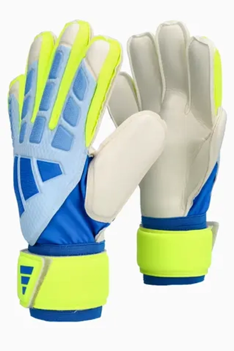 Вратарские перчатки adidas Predator Match Fingersave Junior - голубой