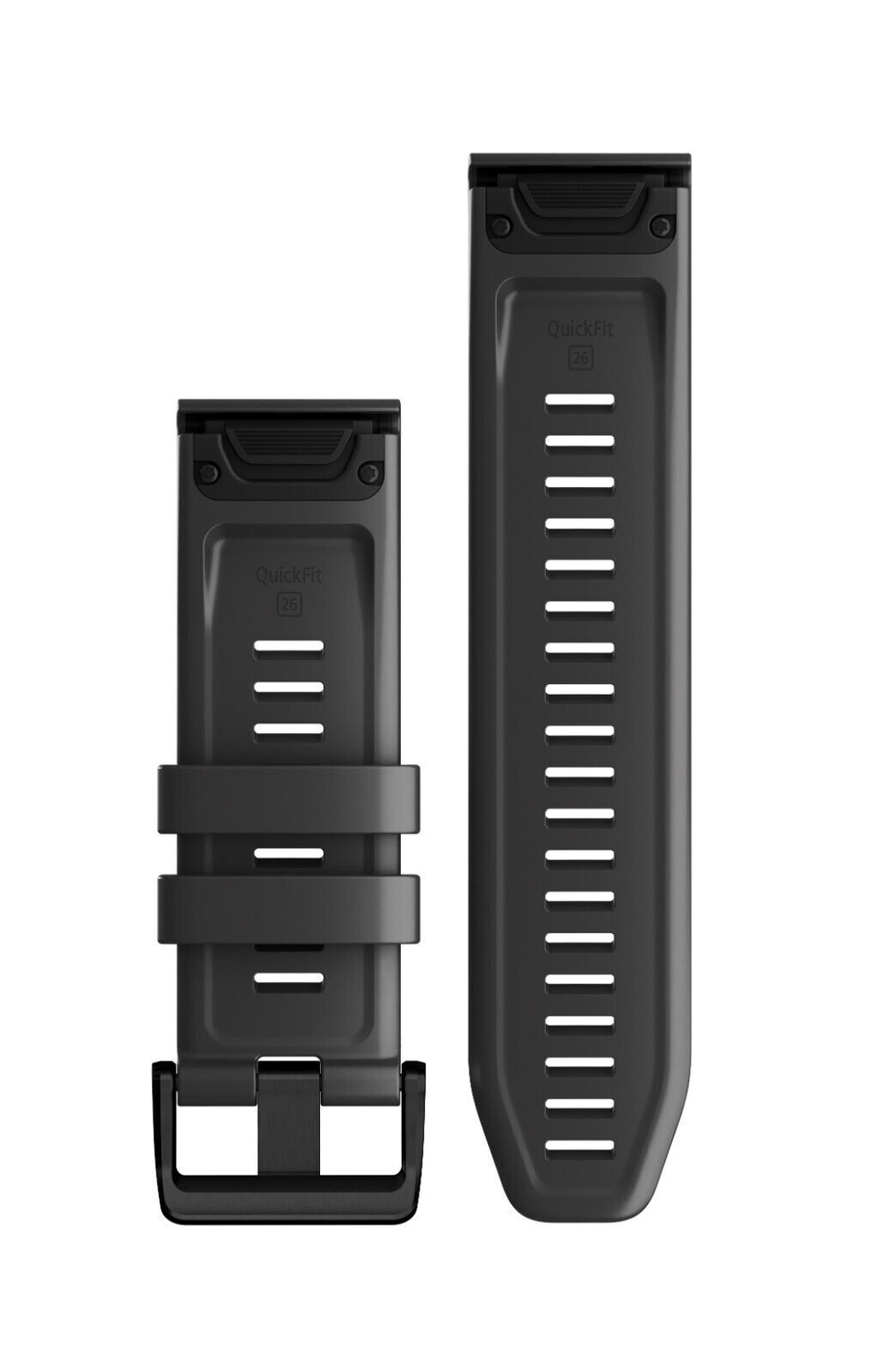 Ремешок сменный Quatix 7X, 26mm QuickFit Graphite Silicone Band, 010-13117-01
