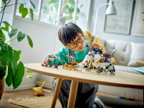 Конструктор LEGO Monkie Kid 80043 Воссоздание слона с жёлтым бивнем